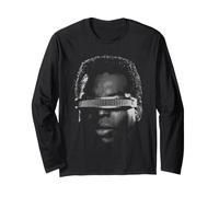 Star Trek The Next Generation Geordi Oversized Face Long Sleeve T-Shirt