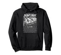 Star Trek The Next Generation Group Shot Live Poster Pullover Hoodie
