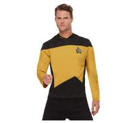 Star Trek The Next Generation Operations Uniform Fancy Dress Costume Adults Lice