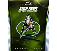 STAR TREK NEXT GENERATION COMPLETE SERIES 3 Blu Ray 3rd Third Season Three UK