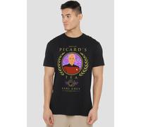 Star Trek: The Next Generation Star Trek The Next Generation Tea Earl Grey Hot T-Shirt, Black | Size: Large Star Trek: The Next Generation Black L