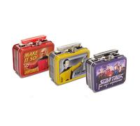 Star Trek The Next Generation Teeny Tin Lunch Box Set of 3 Random Des