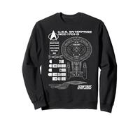 Star Trek: The Next Generation U.S.S. Enterprise Chart Sweatshirt