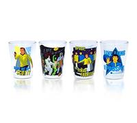Star Trek: The Original Series 2-Ounce Mini Shot Glasses | Set of 4