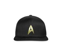 Star Trek The Original Series Crew Uniform Snapback Cap Black/Black
