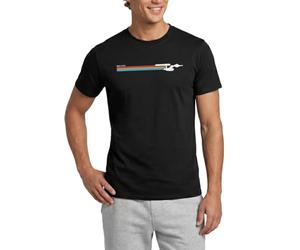 Star Trek The Original Series NCC-1701 Rainbow Men's T-Shirt