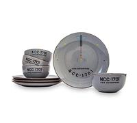 Star Trek: The Original Series NCC-1701 Series 8-Piece Ceramic Dinnerware Set