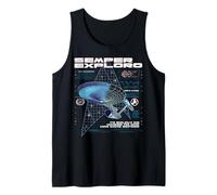 Star Trek: The Original Series NCC-1701 to Boldly Go Tank Top