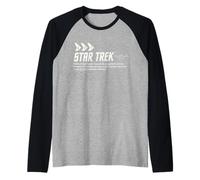 Star Trek: The Original Series Where No Man Has Gone Before Raglan Baseball Tee
