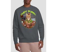 Star Trek The Purr Crew Sweatshirt, Charcoal | Size: XL Star Trek Charcoal XL