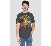 Star Trek The Purr T-Shirt, Charcoal Star Trek Charcoal L