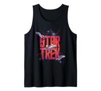 Star Trek Three Ships in Space Tank Top