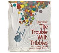 Star Trek Tos Episode 44 Silky Supersoft Blanket White/multicoloured (One Size)