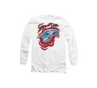 Star Trek Trek Airbrush Long Sleeve T-Shirt, White | Size: Large Star Trek White L