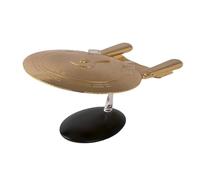 Star Trek - U.S.S. Enterprise (NCC-1707-D) Gold Model Starship - Star Trek Official Starships Collection by Eaglemoss Collections