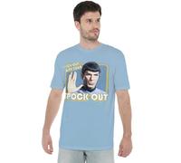 Star Trek United Federation Logo Unisex T Shirt, Navy, Medium