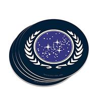 Star Trek United Federation of Planets Logo Novelty Coaster Set