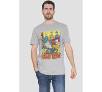 Star Trek Vintage Collage T-Shirt, Athletic Heather in Grey | Size: 4XL Star Trek Grey 4XL