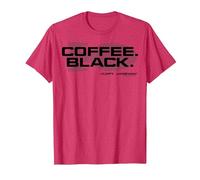 Star Trek Voyager Coffee Black Capt. Janeway T-Shirt, Men, Red Heather, X-Large