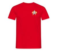 Star Trek Voyager Delta Shield Men's T-Shirt Red
