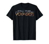 Star Trek Voyager Title Logo Premium Tee T-Shirt