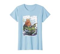 Star Trek Vulcan Battle T-Shirt, Women, Baby Blue, Large