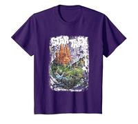 Star Trek Vulcan Battle T-Shirt, Youth, Purple, Medium