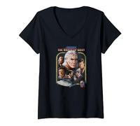 Star Trek Wrath Of Khan Group Shot Poster Portrait V-Neck T-Shirt