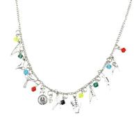 Star Treks Charm Necklace Accessories Spacecraft Jewelry Original Captain's Insignia Amulet Badge Small Prop Group Charm Pendant