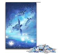 Star Turtles 1000 Piece Jigsaw Puzzles for Adults for Gifts Best Gift Suitable for And Teenager 14 And Up 75x50cm