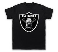 Star Tusken Raiders Logo Parody American Football Sci Fi Film Mens T-Shirt, Black, Large