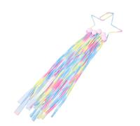 Star Wall Hair Holder Hanging Organizer Clip for Room Decor | Cloth Tassel Pentagram Design, Safe and Firm, Simple Stylish Storage, for Young Mothers Random Color