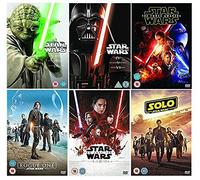 Star Wars 1 - 10 Complete Movie DVD Collection