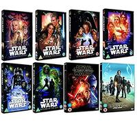 STAR WARS 1-8 Complete BRAND NEW EDITION DVD Collection