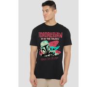 Star Wars #1 Dad Retro Dadalorian Where I Go T-Shirt, Black | Size: Medium Star Wars Black M