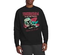 Star Wars #1 Dad Retro Dadalorian Where I Go Unisex Sweatshirt S-2XL, Black