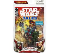 Star Wars 2009 Comic Book Action Figure 2Pack Dark Horse Star Wars Tales #4 IG97 & Rom Mohc