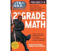 Star Wars 2nd Grade Math, for Ages 7-8 (Star Wars Workbooks)