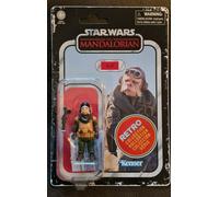 Star Wars Retro Collection Kuiil Toy 9.5-Cm-Scale The Mandalorian Collectible Action Figure with Accessories, Toys for Kids Ages 4 and Up