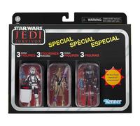HASBRO Pack 3 Figures Action Jedi Survivor 9.5cm