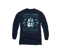 Star Wars 501st Clone Trooper Long Sleeve T-Shirt, Navy Star Wars Navy L