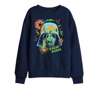 Star Wars 90S Vader Kids Sweatshirt, Navy, 7-8
