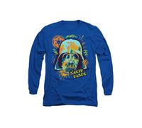 Star Wars 90S Vader Long Sleeve T-Shirt, Royal Royal M