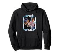 Star Wars A New Hope 1977 Tie Dyed Rebel Frame Pullover Hoodie