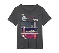 Star Wars A New Hope 8-Bit Game T-Shirt, Women's Plus, Dark Heather Grey, 6X