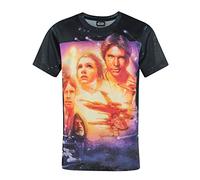 Star Wars A New Hope Sublimation Short Sleeve Boy's T-Shirt White