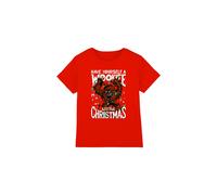 Star Wars A Wookie Little Christmas Kids T-Shirt Red | Size: 12-13 Years Star Wars Red 12-13 Years