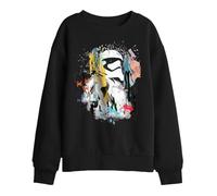 Star Wars Abstract Trooper Kids Sweatshirt, Black, 9-11