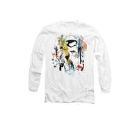 Star Wars Abstract Trooper Long Sleeve T-Shirt, White | Size: Medium Star Wars White M