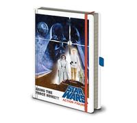 Star Wars Action Figures A5 Notebook In White White One Size
